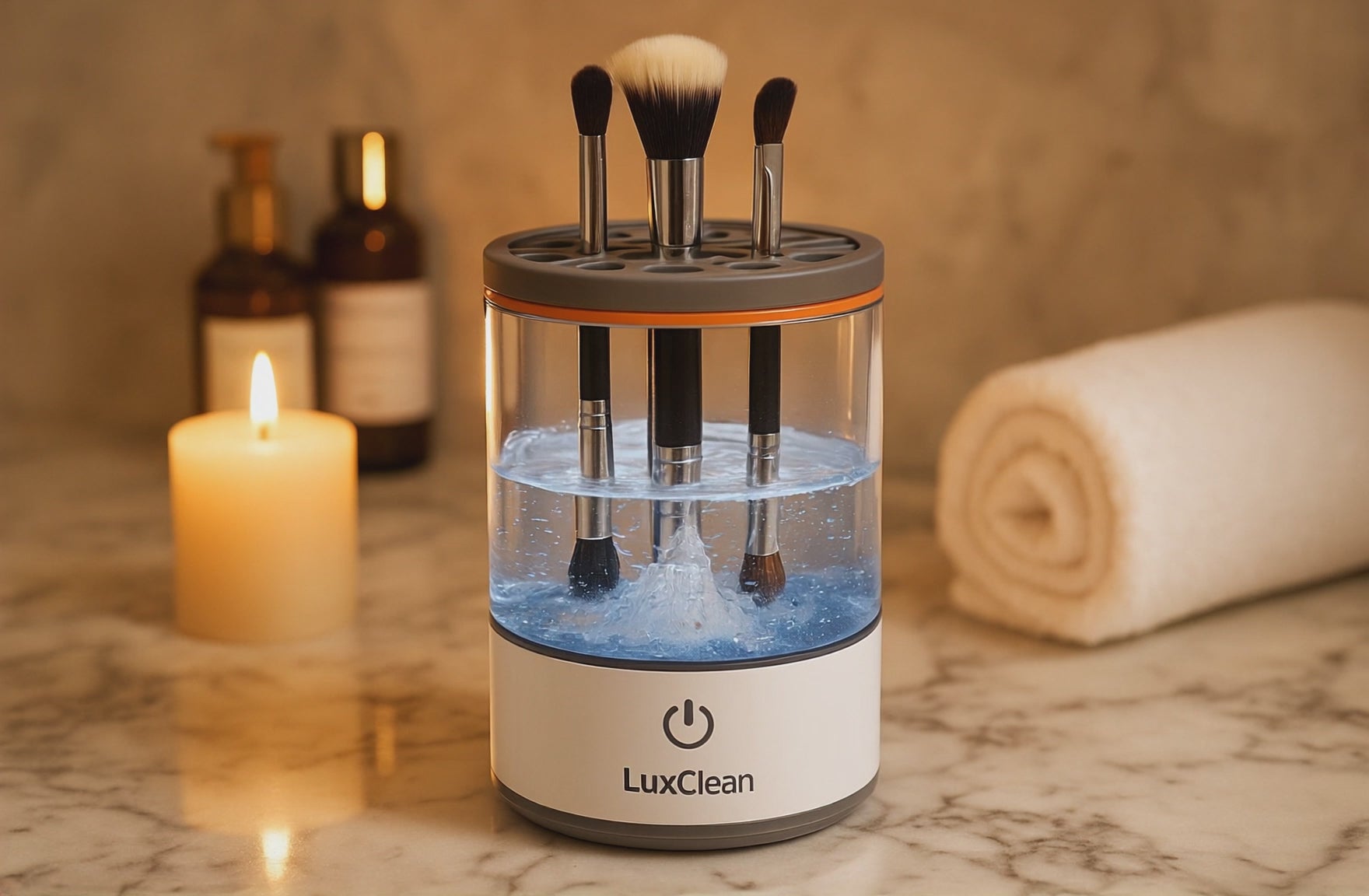 make up brush clean