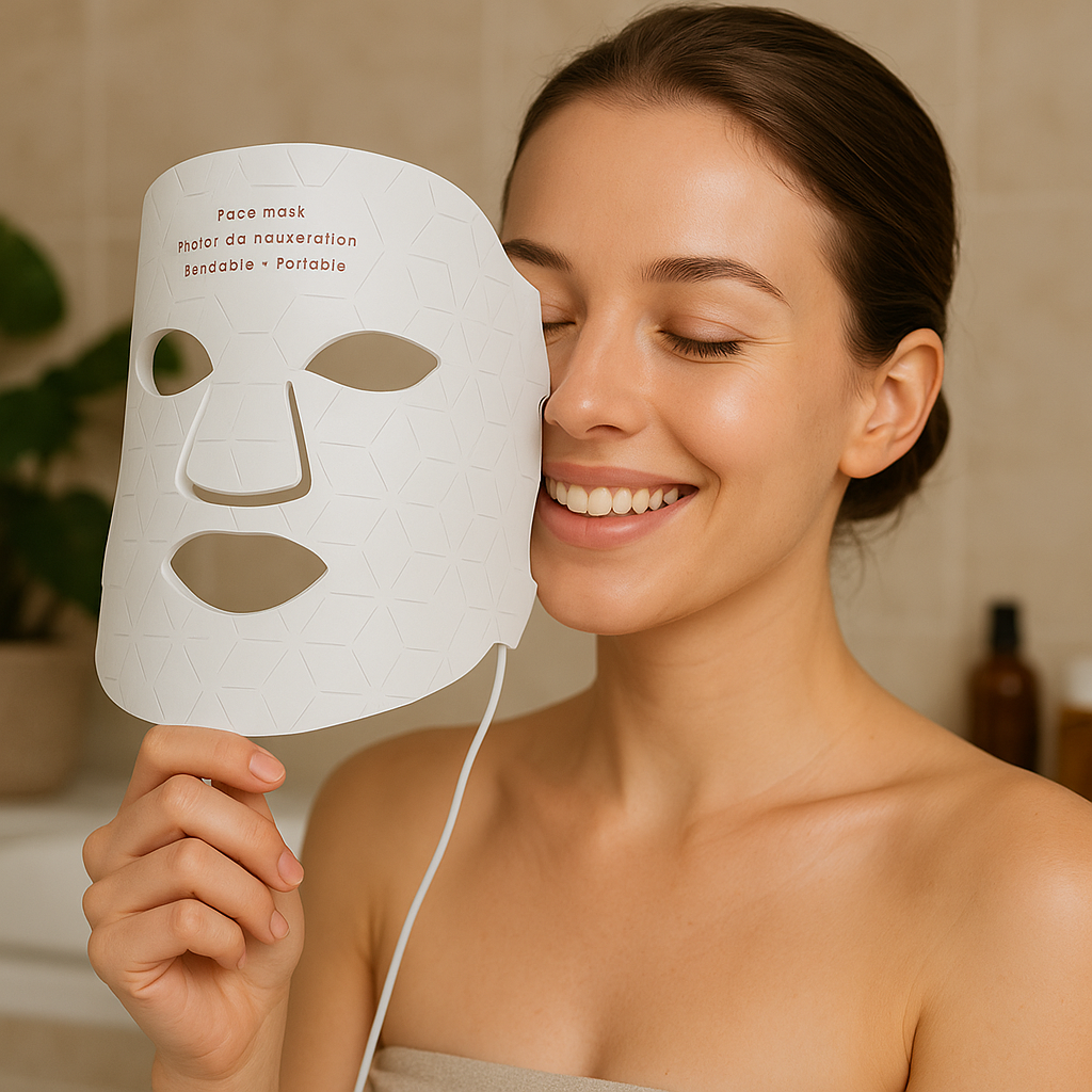 LumiGlow™ 4D LED Face & Neck Mask