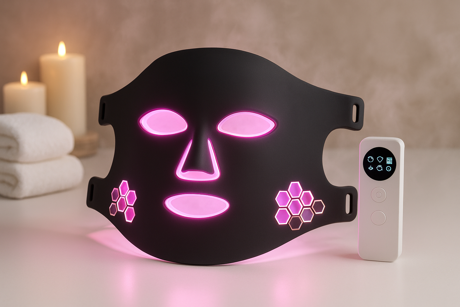 NovaGlow LED Therapy Mask – Wrinkle Reduction, Collagen Boost & Skin Tightening