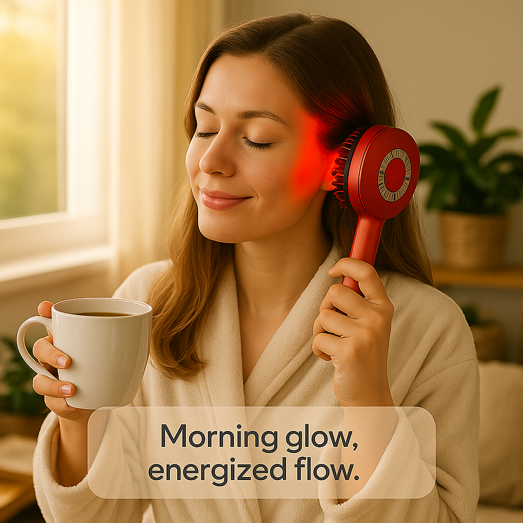 Glow Comb: The Ultimate Scalp Massager for Healthier, Fuller Hair