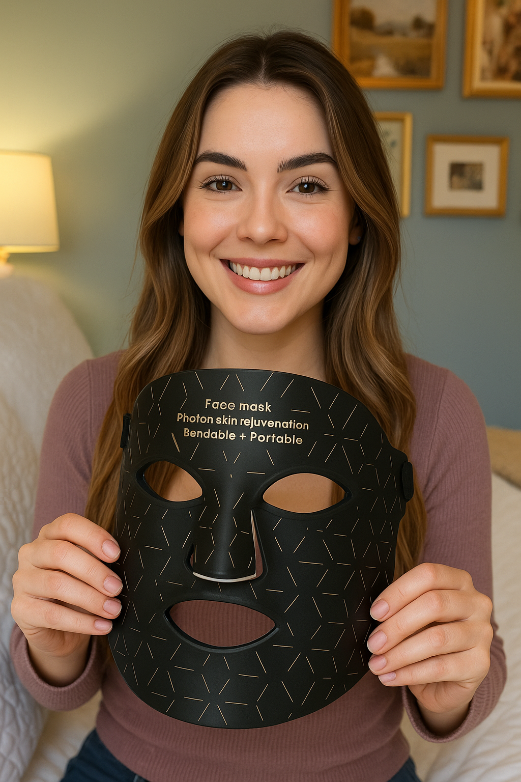 LumiGlow™ 4D LED Face & Neck Mask