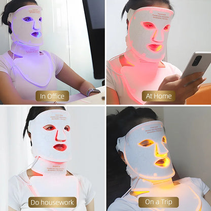 LumiGlow™ 4D LED Face & Neck Mask