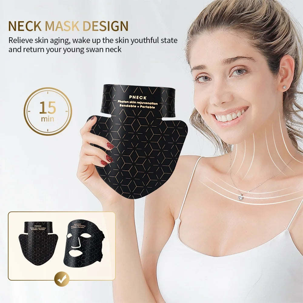 LumiGlow™ 4D LED Face & Neck Mask