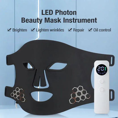 NovaGlow LED Therapy Mask – Wrinkle Reduction, Collagen Boost & Skin Tightening