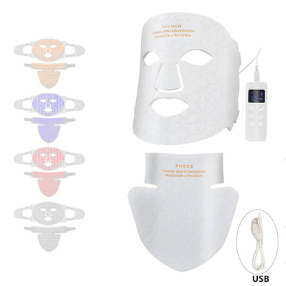 LumiGlow™ 4D LED Face & Neck Mask