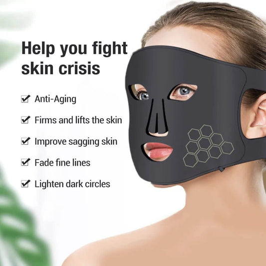 NovaGlow LED Therapy Mask – Wrinkle Reduction, Collagen Boost & Skin Tightening